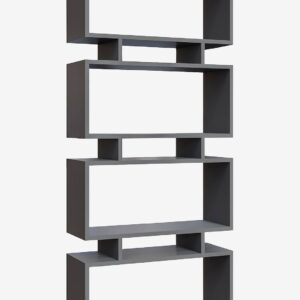 Homitis – Bokhylla Langdon – Grå – Bokhyllor – Från Homeroom