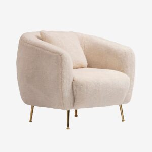 Homitis – Fåtölj Istiridye – Beige – Fåtöljer – Från Homeroom