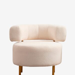 Homitis – Flygelstol-Pekin – Vit – Fåtöljer – Från Homeroom