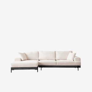 Homitis – Hörnsoffa -Tanny Left – Vit – Divansoffor – Från Homeroom