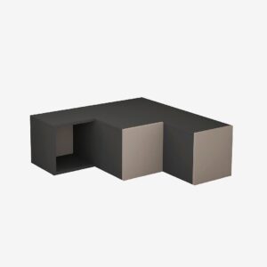 Homitis – Mediabänk Compact – Grå – TV-bänkar & mediabänkar – Från Homeroom