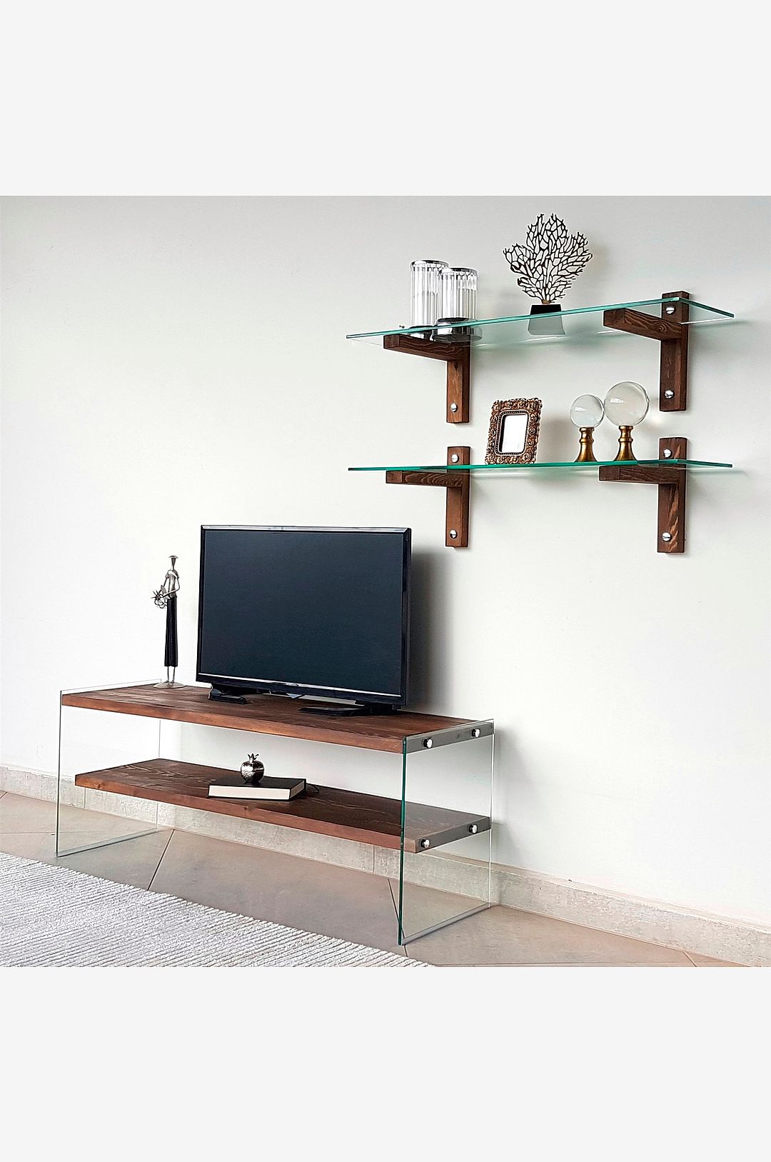 Homitis – Mediabänk TV105 – Brun – TV-bänkar & mediabänkar – Från Homeroom