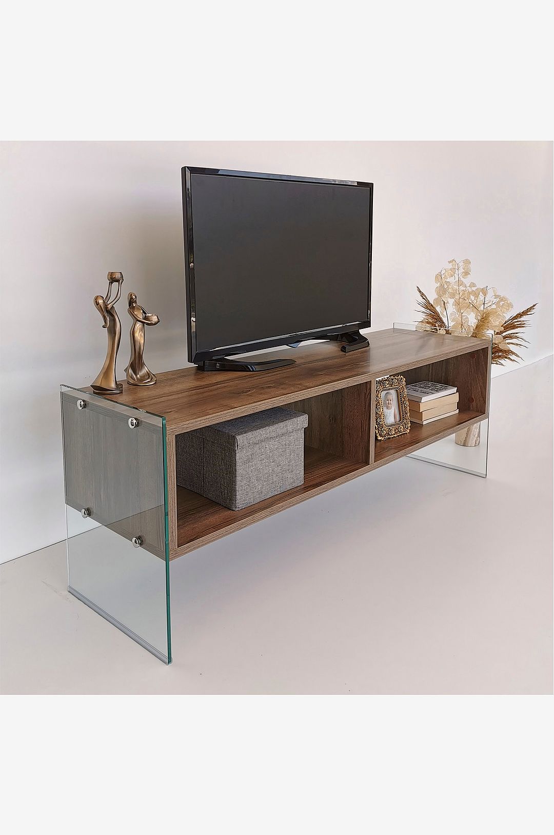 Homitis – Mediabänk TV404 – Brun – TV-bänkar & mediabänkar – Från Homeroom