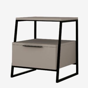 Homitis – Sängbord Pal – Grå – Sängbord – Från Homeroom