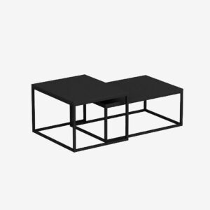 Homitis – Satsbord (2 st.) – Leka – Svart – Soffbord – Från Homeroom