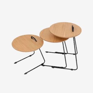 Homitis – Satsbord (3 delar)-Harry – Brun – Soffbord – Från Homeroom