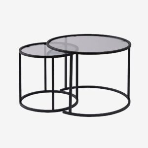 Homitis – Soffbord Set Aurum Double Small – Svart – Soffbord – Från Homeroom