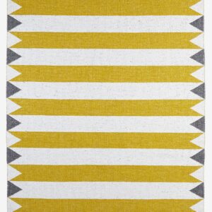 Horredsmattan – Plastmatta Peak 150 x 200 cm – Gul – Plastmattor – Från Homeroom