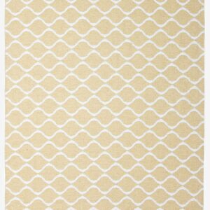 Horredsmattan – Plastmatta Wave 150×200 cm – Gul – Plastmattor – Från Homeroom