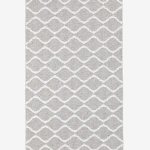 Horredsmattan – Plastmatta Wave 70×150 cm – Grå – Plastmattor – Från Homeroom