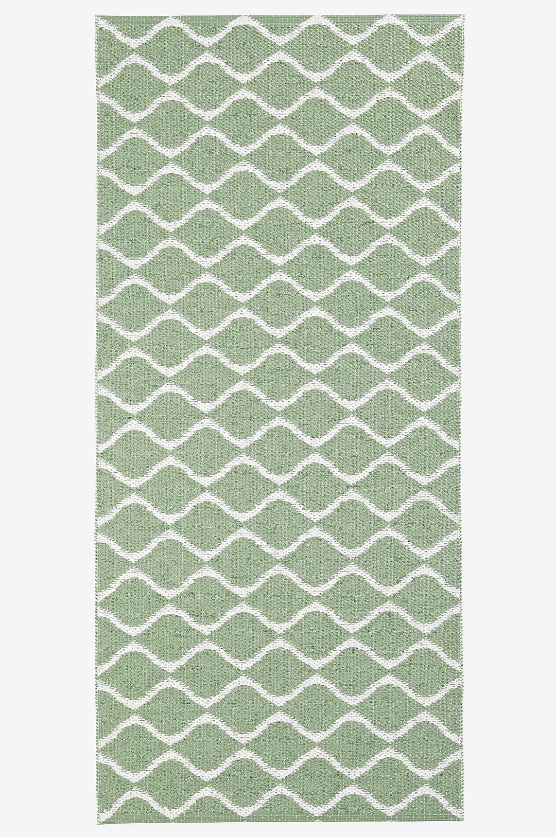 Horredsmattan - Plastmatta Wave 70x200 cm - Grön - Plastmattor - Från Homeroom