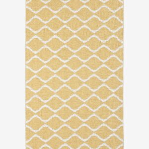 Horredsmattan – Plastmatta Wave 70×250 cm – Gul – Plastmattor – Från Homeroom
