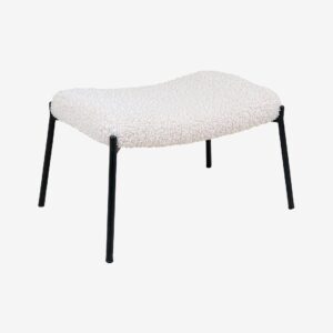 House Nordic – Fotpall Glasgow – Vit – Fotpallar & puffar – Från Homeroom