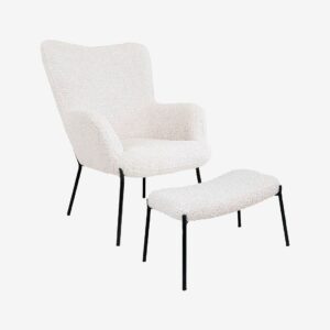 House Nordic – Glasgow set, – Vit – Fåtöljer – Från Homeroom