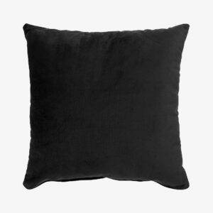 House Nordic – Kudde Lido. Sammet och polyester i svart färg – Svart – Prydnadskuddar & kuddfodral – Från Homeroom