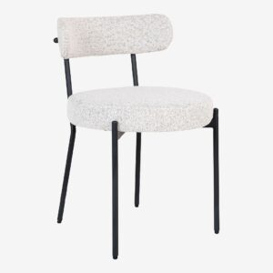 House Nordic – Matstol BADALONA set om 2 – Vit – Stolar – Från Homeroom