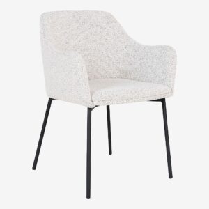 House Nordic – Matstol Melilla set om 2 – Vit – Karmstolar – Från Homeroom