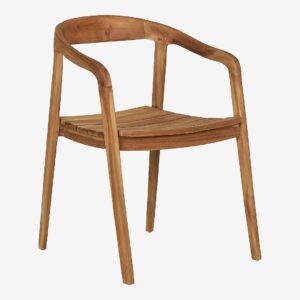 House Nordic – Matstol Otero, set om 2 – Brun – Karmstolar – Från Homeroom