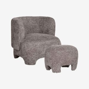 House Nordic – Nazare set, – Grå – Fåtöljer – Från Homeroom