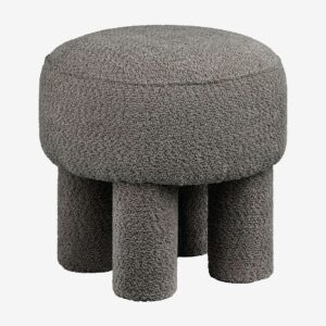 House Nordic – Puff, Canberra – Grå – Fotpallar & puffar – Från Homeroom