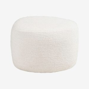 House Nordic – Puff, Hilo – Vit – Fotpallar & puffar – Från Homeroom