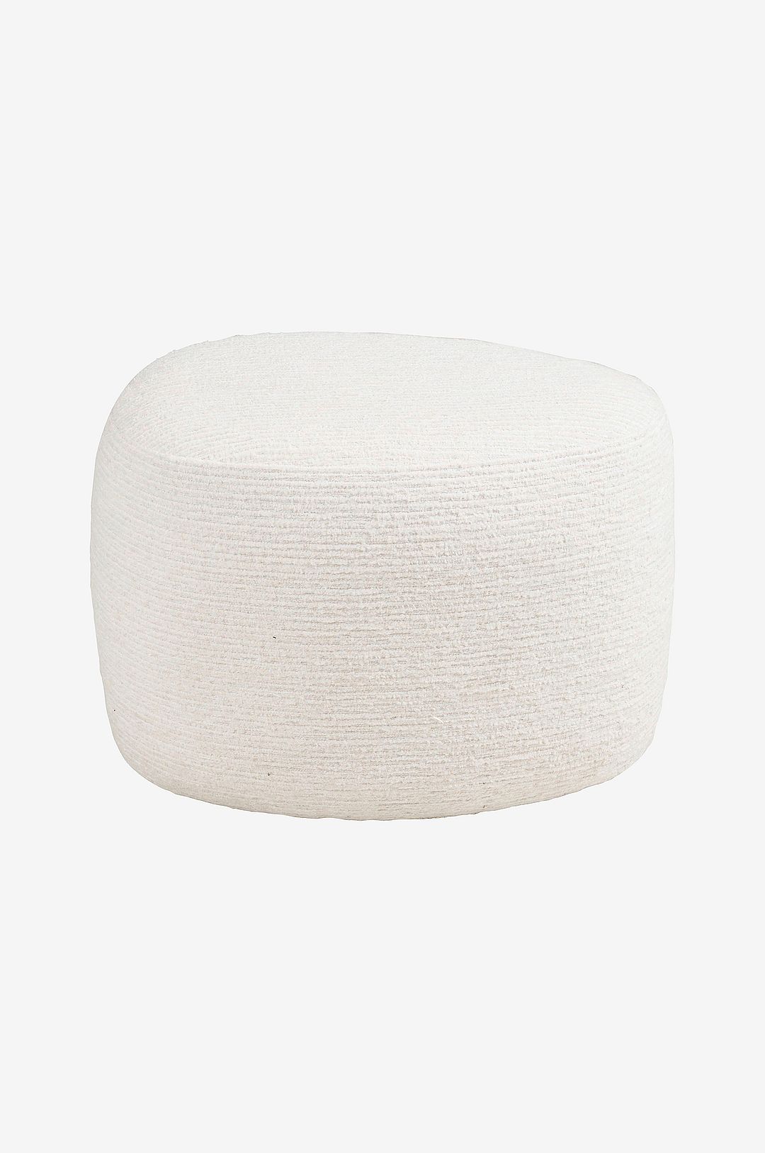 House Nordic – Puff, Hilo – Vit – Fotpallar & puffar – Från Homeroom