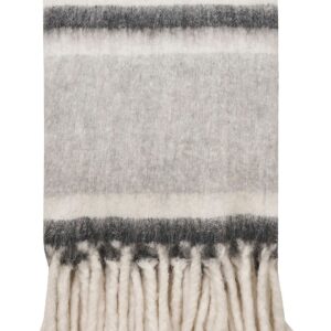 House Nordic – Rutig, Carmel – Grå – Filtar & plädar – Från Homeroom