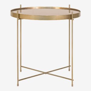 House Nordic – Soffbord Louisville, ø48xh48cm – Grå – Soffbord – Från Homeroom