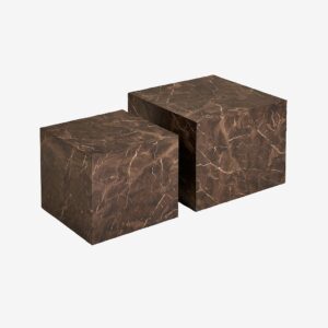 House Nordic – Soffbord, Prague – set om 2 – Brun – Soffbord – Från Homeroom