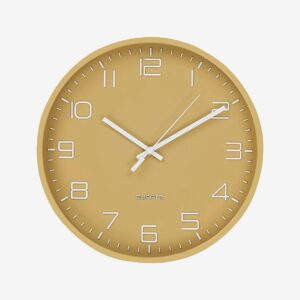 House Nordic – Väggklocka Rosolini – Orange – Väggklockor & bordsur – Från Homeroom