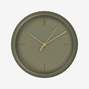 House Nordic – Väggklocka Rossano – Grön – Väggklockor & bordsur – Från Homeroom