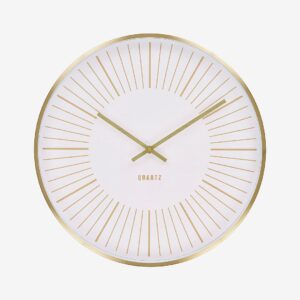 House Nordic – Väggklocka Takamaka – Guld – Väggklockor & bordsur – Från Homeroom