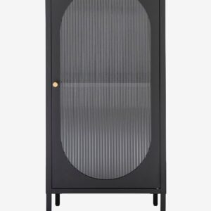 House Nordic – Vitrinskåp Adelaide 35x50x110 cm – Svart – Skåp – Från Homeroom