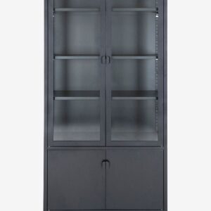 House Nordic – Vitrinskåp Brisbane – Svart – Skåp – Från Homeroom