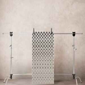 IMELDA utomhusmatta 80×150 cm Svart