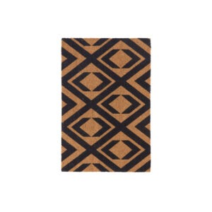 INDI Dörrmatta 60×90 Natur/Svart