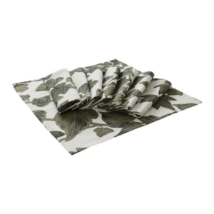 IVY servett 8-pack Vit/grön