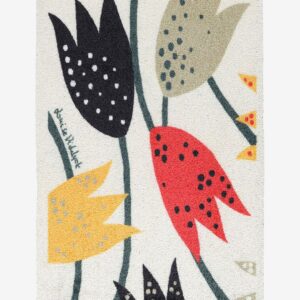 InHouse Group – Dörrmatta Loupelou Soft by Louise Videlyck – Röd – Slätvävda mattor – Från Homeroom