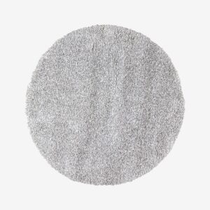InHouse Group – Matta Aspen, rund – Grå – Lugg & ryamattor – Från Homeroom