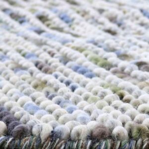 InHouse Group – Ullmatta Nature, rund – Flerfärgad – Ullmattor – Från Homeroom