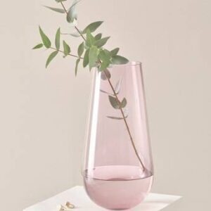 JAQUELINE glasvas – höjd 36 cm Ljuslila