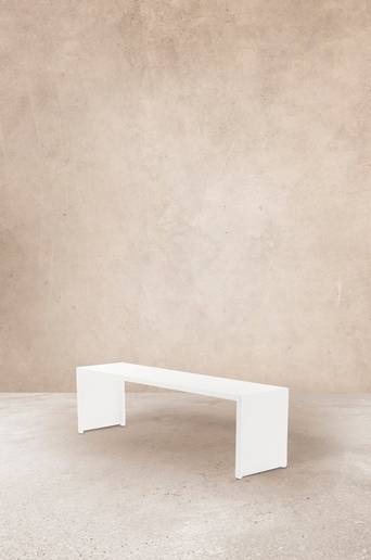 JARDIN bänk 150 cm Vit