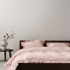 JINN påslakanset dubbelsäng Blek aprikos