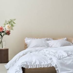 JINN påslakanset enkelsäng Vit