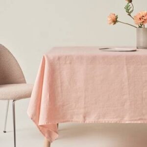 JONIE linneduk Blek persika