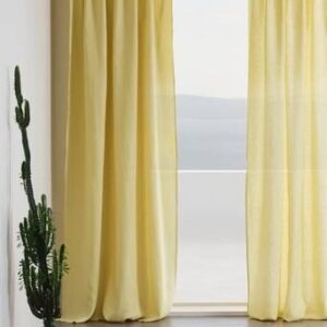 JONIE linnegardin 2-pack Gul