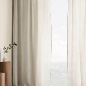 JONIE linnegardin 2-pack Linnebeige