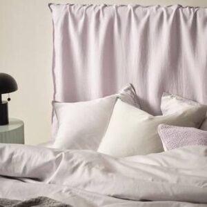 JONIE överdrag till sänggavel Blek lavendel
