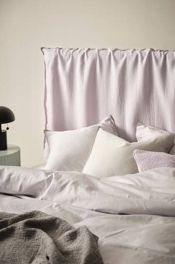 JONIE överdrag till sänggavel Blek lavendel