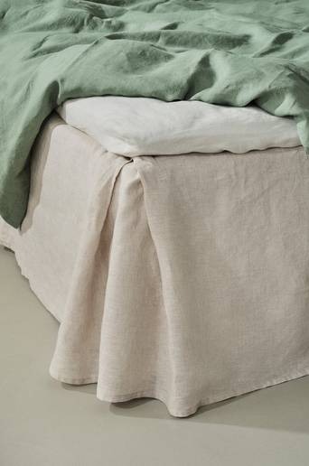 JONIE sängkappa 45 cm Linnebeige